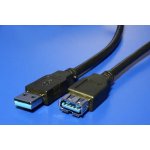 Roline 11.02.8978 Kabel USB 3.0 A-A 1,8m A(M)- A(F) prodlužovací, černý – Sleviste.cz