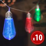 Family LED světelný řetěz se soby, 10 LED, 1,9 m, barevný – Hledejceny.cz