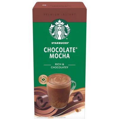 Starbucks instantní mocha káva s příchutí čokolády 5 x 22 g – Zboží Mobilmania