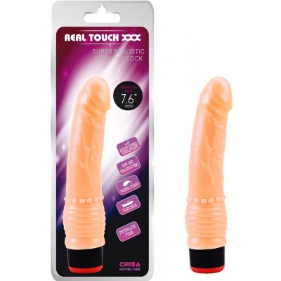 Multispeed Vodotěsný realistický vibrator 7.6” Vibe Cock Flesh 19,5 cm – Zbozi.Blesk.cz