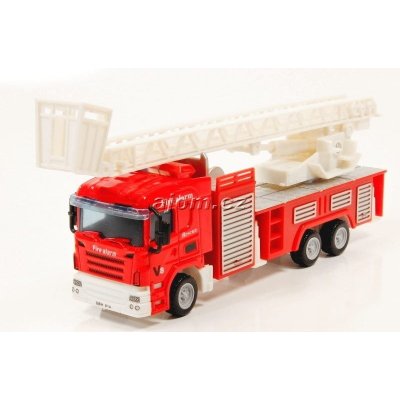Mondo Motors Model nákladního auta hasiči žebřík 1:64 – Zboží Mobilmania