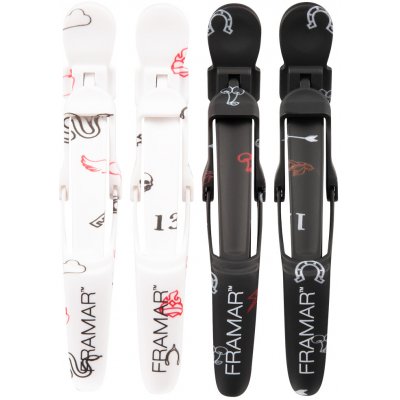 Framar Kadeřnický skřipec Get Lucky 4 kusy v balení – Zboží Dáma