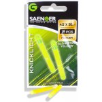 Saenger chemické světlo 4,5 x 39 mm žlutá 2ks – Hledejceny.cz
