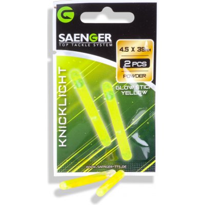 Saenger chemické světlo 4,5 x 39 mm žlutá 2ks – Hledejceny.cz