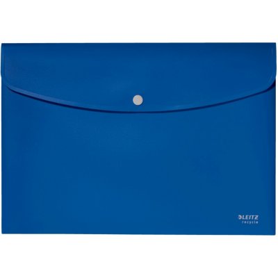 Leitz Obal plastový A4 s drukem Recycle modrá – Zboží Živě