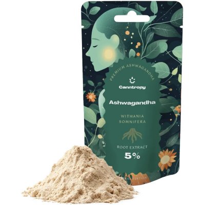 Canntropy Ashwagandha (Withania somnifera) Extrakt 5% 100 g – Hledejceny.cz
