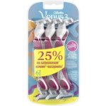 Gillette Simply Venus 3 Plus Pink 6 ks – Hledejceny.cz