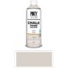 Barva ve spreji Pintyplus Chalk křídová barva ve spreji na různé povrchy 400 ml kamenná šedá CK791
