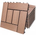 FurniGO WPC mozaika 30 x 30 cm 11 ks – HobbyKompas.cz