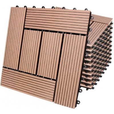 FurniGO WPC mozaika 30 x 30 cm 11 ks – HobbyKompas.cz