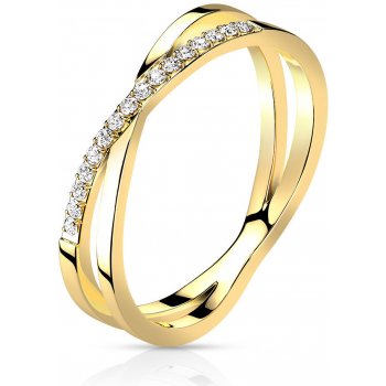 Mabell Dámský prsten z chirurgické oceli KATELYN CZ221R M7719G 5C45