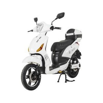 Racceway E-Moped 250W 12Ah bílá lesklá