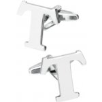 Knoflickarna.CZ manžetové knoflíčky písmeno T – Zboží Dáma