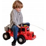 Teddies auto hasiči stříkací vodu 70cm plast se zásobníkem na vodu v síťce 83x38x34cm – Sleviste.cz