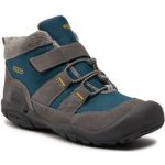 Keen dětské kotníkové boty Knotch Chukka CHILDREN steel grey/blue wing teal – Zboží Mobilmania