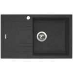 Sinks SIGLI780480N30P LINEA 780 Granblack pravý – Zboží Dáma