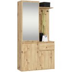 Ak furniture Předsíňová stěna Entro dub artisan – Zboží Dáma