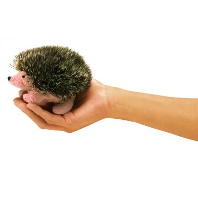Folkmanis Maňásek na prst ježek plyšový 10cm – Zboží Mobilmania