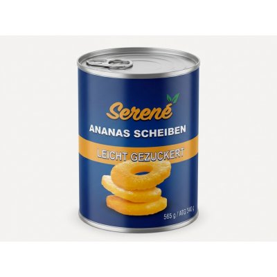 Serene ananasové plátky 565 g – Zboží Dáma