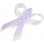 Svatební vývazek fialovo - bílý – Hledejceny.cz