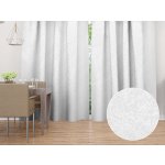 Biante Dekorační závěs TF-032 Venezia bílý - š. 150 cm 150x170 cm – Zboží Mobilmania