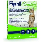 Fipnil Combo Spot-on Cat 50 / 60mg 3 x 0,5 ml – Hledejceny.cz