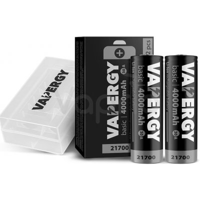 Vapergy Basic baterie 21700 4000mAh 30A 2ks – Zboží Dáma