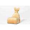 Sedací vak a pytel The Brooklyn Kids Funny Bunny Velvet BR-9689 žlutý