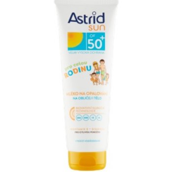 Astrid Sun rodinné mléko na opalování SPF50+ 250 ml