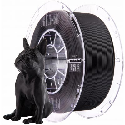 Print-Me EcoLine PLA 1,75 mm 0,25 kg - antracitová černá – Zboží Živě