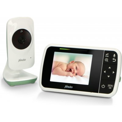 Alecto Dětská chůvička s kamerou a dotykovým displejem (displej 3.5") DVM-135 Barva: White