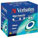 Verbatim CD-R 800MB 40x, AZO, jewel box, 10ks (43428) – Zboží Mobilmania