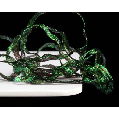 Sybai Hřbítková Stuha Pearl Braidback Black Peacock 2,5mm 1m – Hledejceny.cz