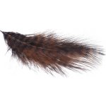 Hends Peří Grizzly Marabou Cinamon Black Barred – Zboží Dáma