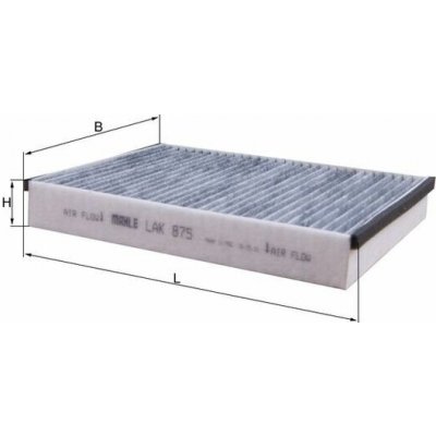 MAHLE ORIGINAL Filtr, vzduch v interiéru LAK875 – Hledejceny.cz