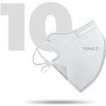 Nanolab nanorespirátor FFP2 dámský bílý 10 ks – HobbyKompas.cz