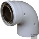 Regulus koleno 90° 80/125 mm lité 5583 – Zboží Dáma