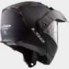 LS2 FF324 METRO EVO SOLID Matt Black P/J, černá matná výklopná helma na motorku S
