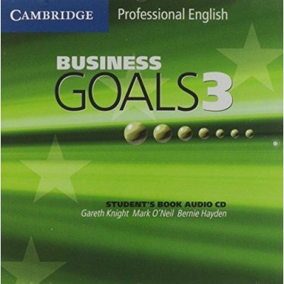 Business Goals 3 Student's Book audio CD /1 ks/ - Knight G., O'Neil ., Hayden B. – Zbozi.Blesk.cz