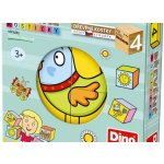 Dino obrázkové kostičky 4 kostky – Zboží Dáma