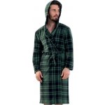 Župan pánský teplý fleece zeleně károvaný 1Z1316 zelená – Zbozi.Blesk.cz