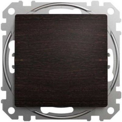 Schneider SDD181118 Tlačítko dvojité 1/0+1/0, wenge