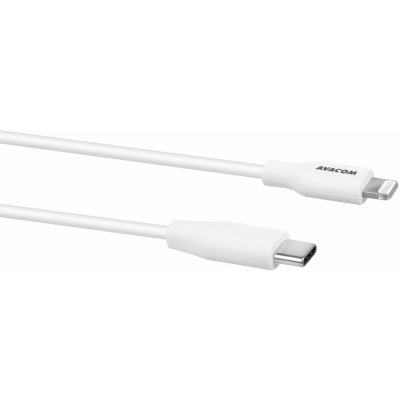 Avacom MFIC-40W USB-C - Lightning, MFi certifikace, 40cm, bílý