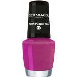 Dermacol lak na nehty Neon Purple Rain 41 5 ml – Zboží Mobilmania