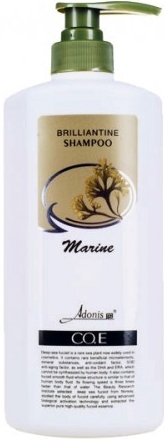 Adonis Marine Shampoo Brilliantine s výtažky z mořských řas 750 ml