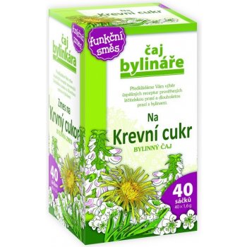 Bylinář Čaj e Na krevní cukr čaj 40 x 1,6 g