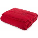 Bodhi Asana deka fleece červená 140x200 – Sleviste.cz