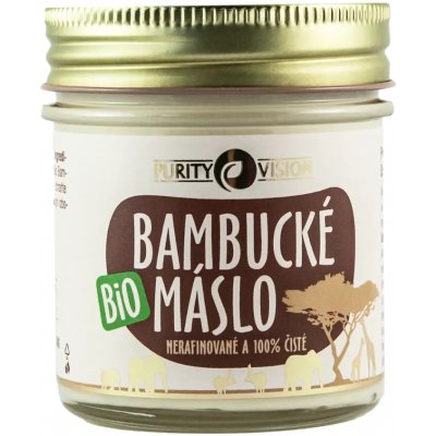 PURITY VISION BIO Bambucké máslo 120 ml – Zboží Dáma
