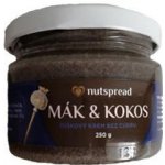Nutspread kokosovo makové Máslo 250 g – Zboží Dáma