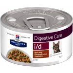 Hill’s Prescription Diet Adult Cat I/D Digestive Care ActivBiome Stew Chicken & Vegetables 82 g – Hledejceny.cz